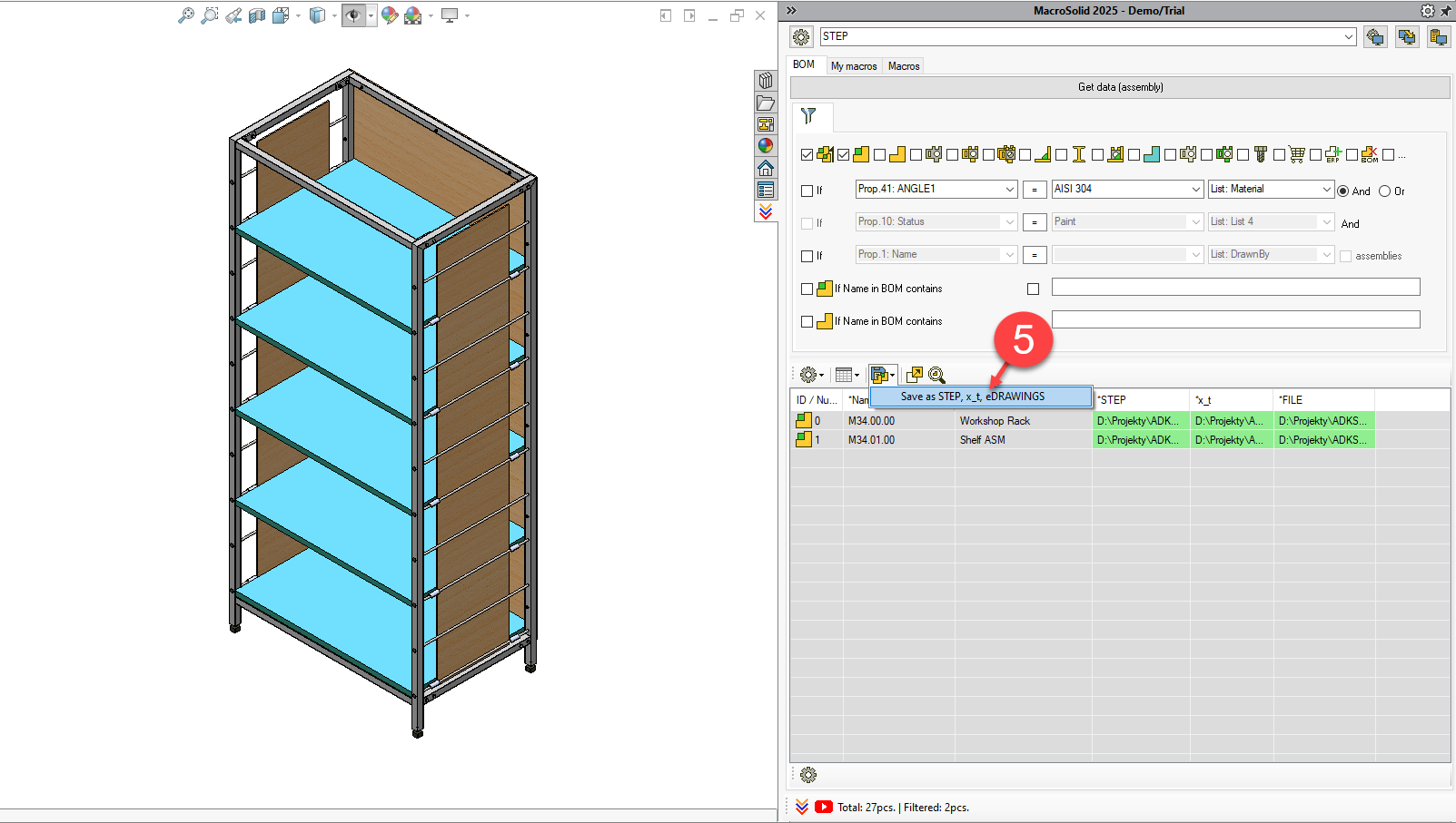 MacroSolid step by step 52