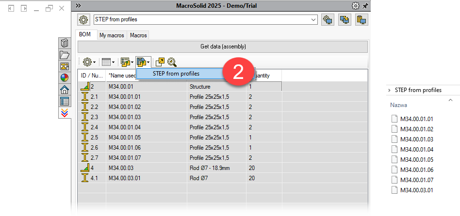 MacroSolid step by step 55