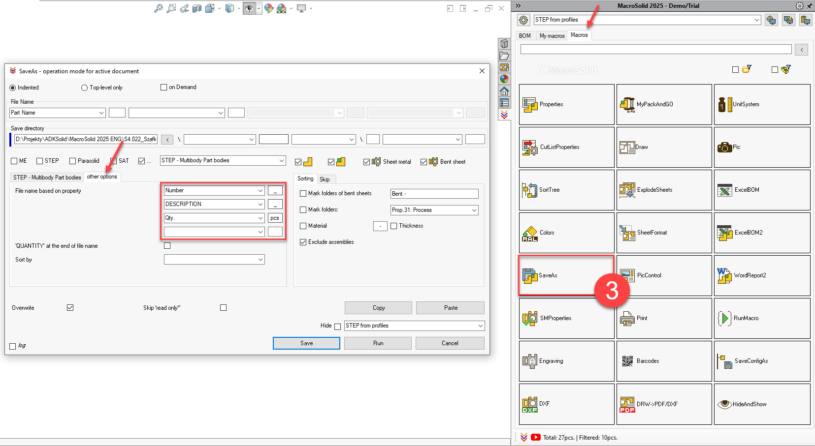 MacroSolid step by step 56