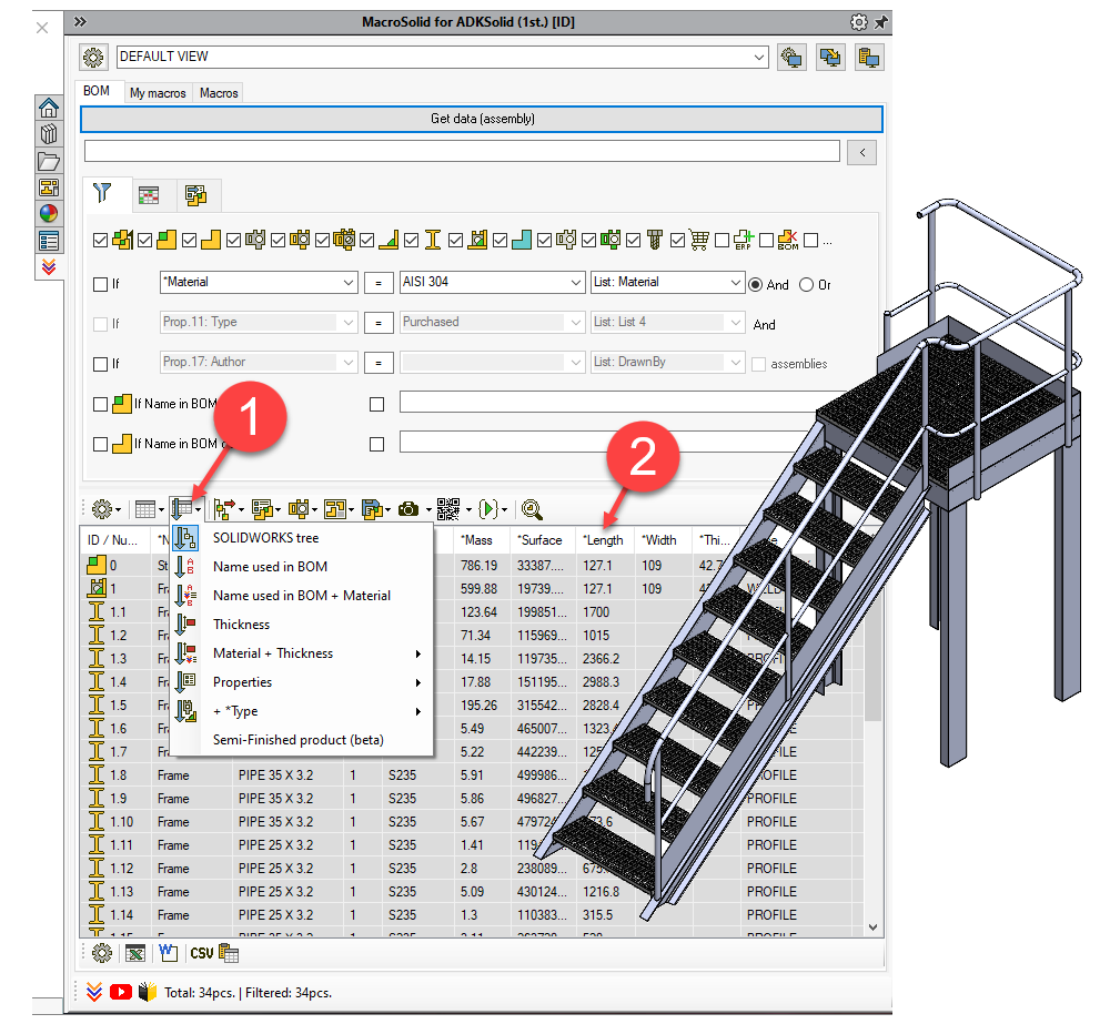 MacroSoli BOM sorting 1