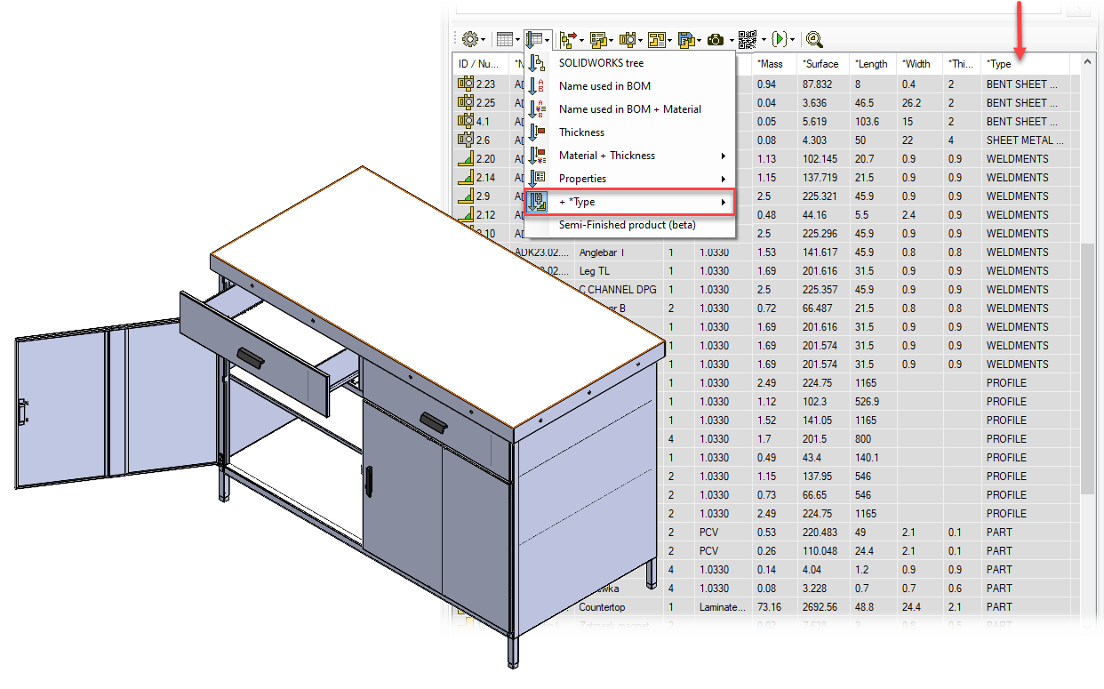 MacroSoli BOM sorting 3